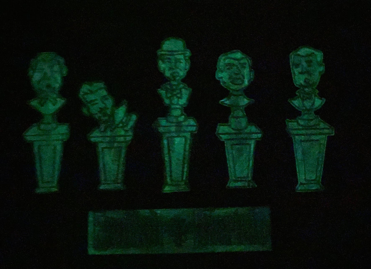 Wooden Glow-in-the-Dark Foolish Mortals Sign