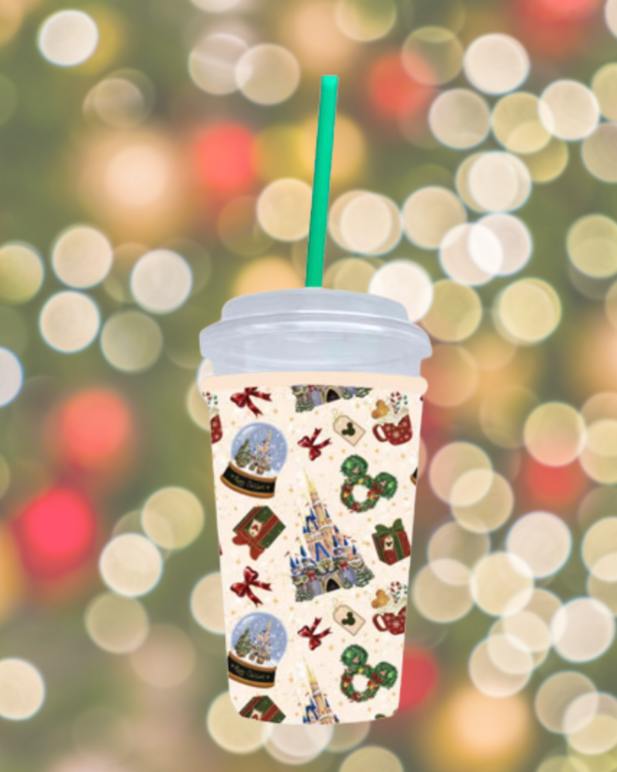 Medium Theme Park Icons Cup Sleeve (Pre-Order)