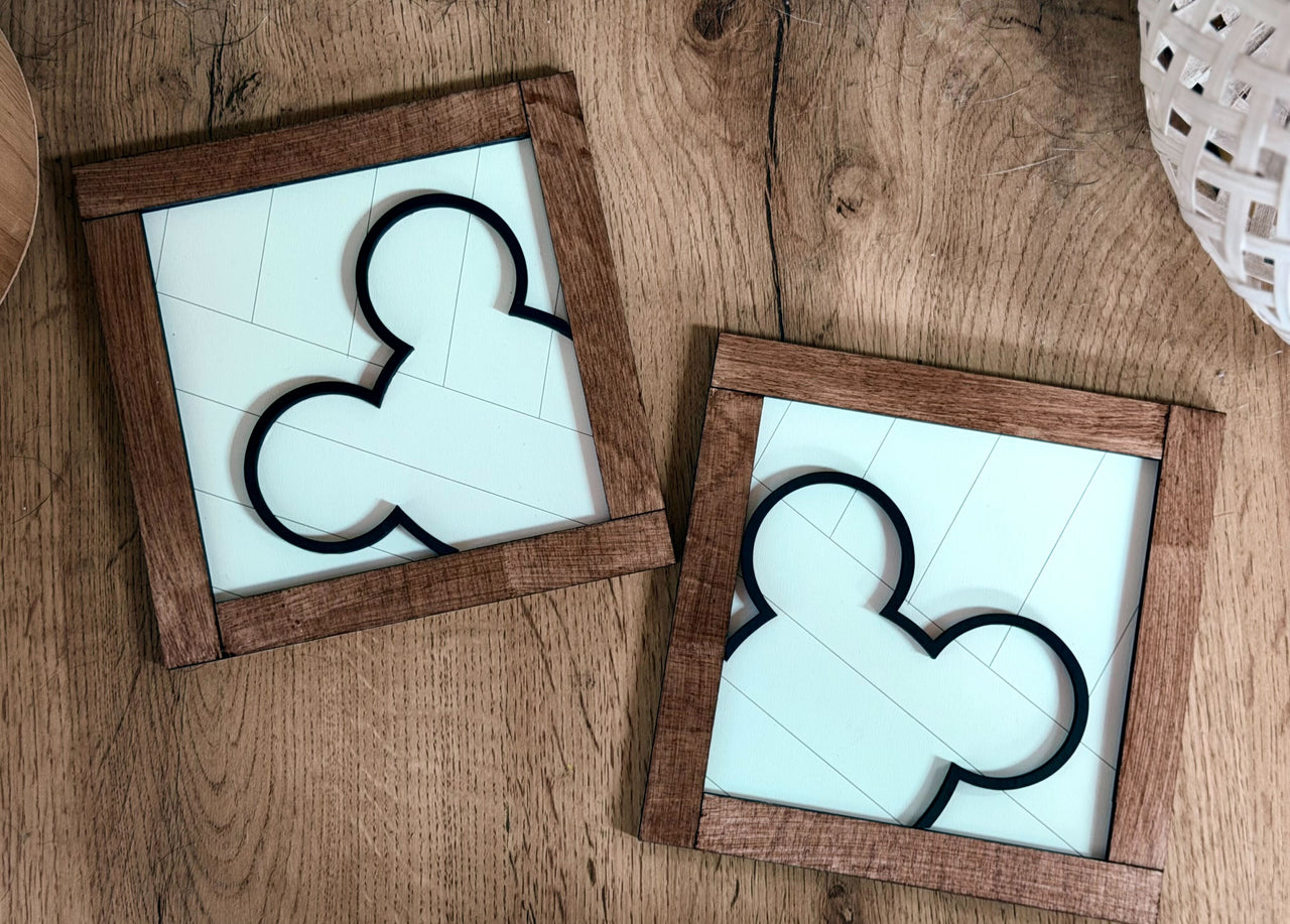 Minimalist Mouse Wall Art  (Pre-Order)