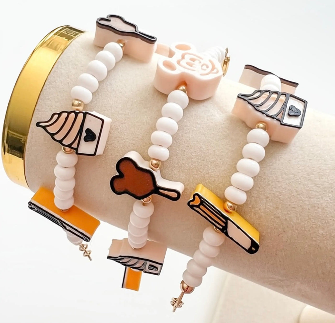 Favorite Snacks Beaded Bracelet  (Pre-Order)