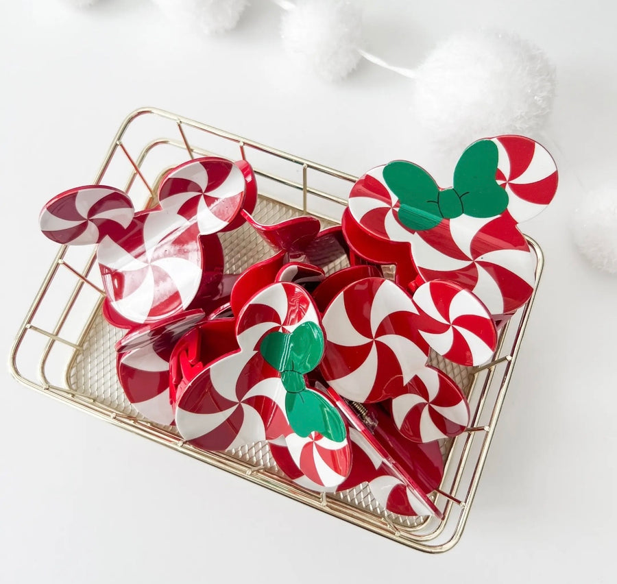 Peppermint Mouse Claw Clip (Pre-Order)