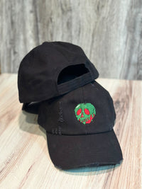 Thumbnail for Black Poison Apple Embroidered Hat