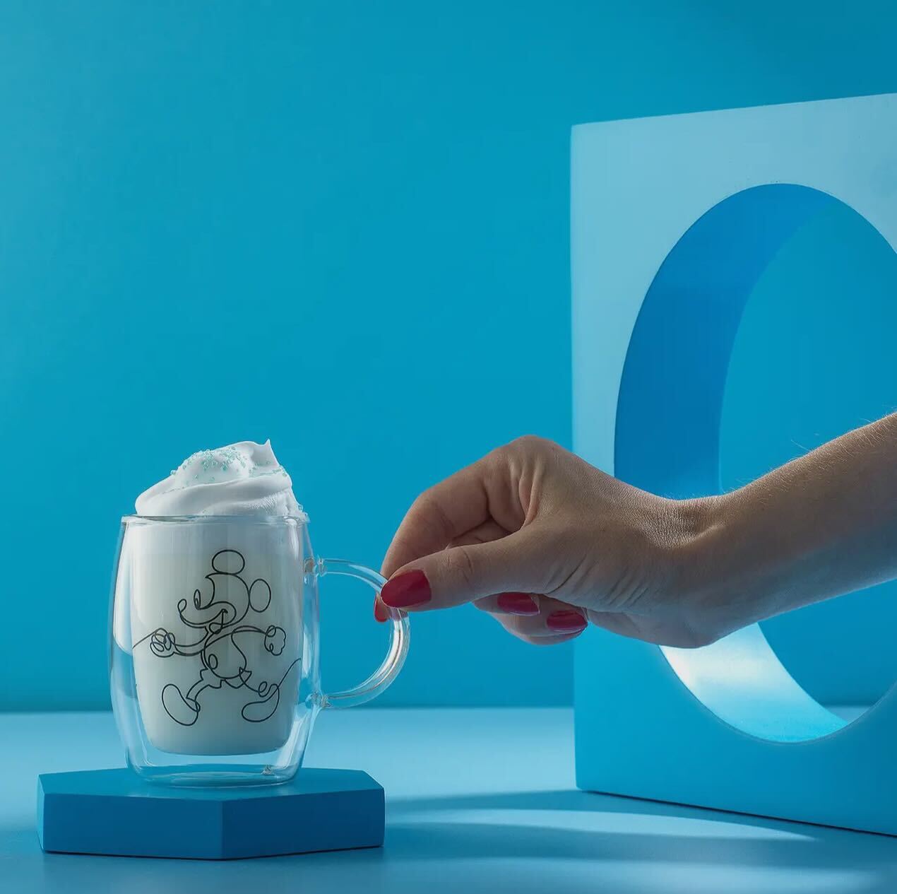 13.5 oz.  Continuous Line Art Mug - Double Sided (Pre-Order)