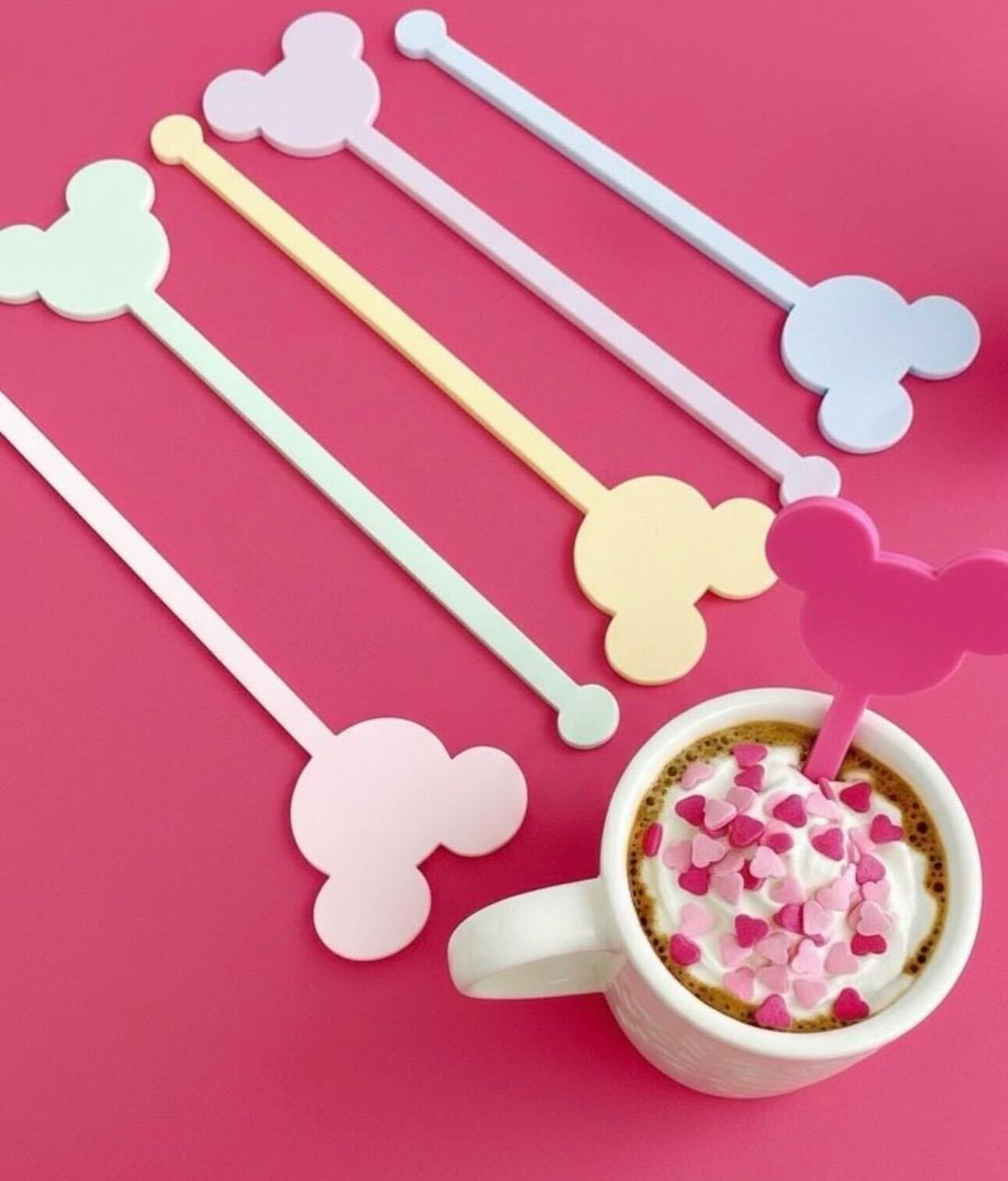 Set of 5  Mouse Stirrers Stix (Pre-Order)