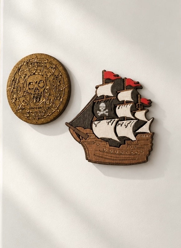MAGNETIC Pirates  Interchangeable Pieces (Pre-Order)