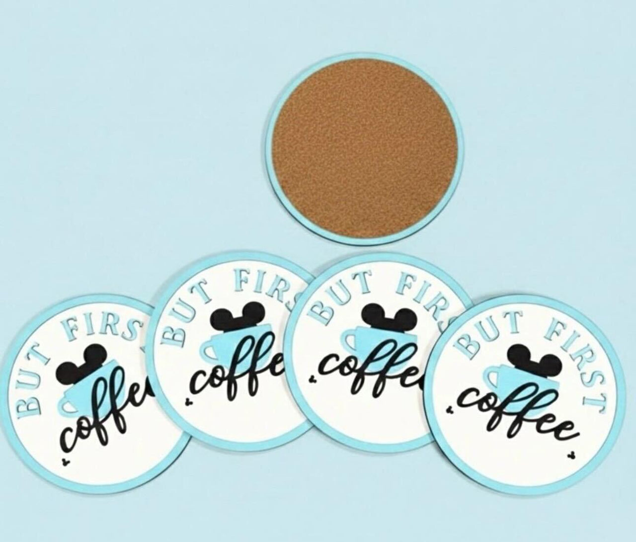 But First Coffee Mug Coasters (Pre-Order)
