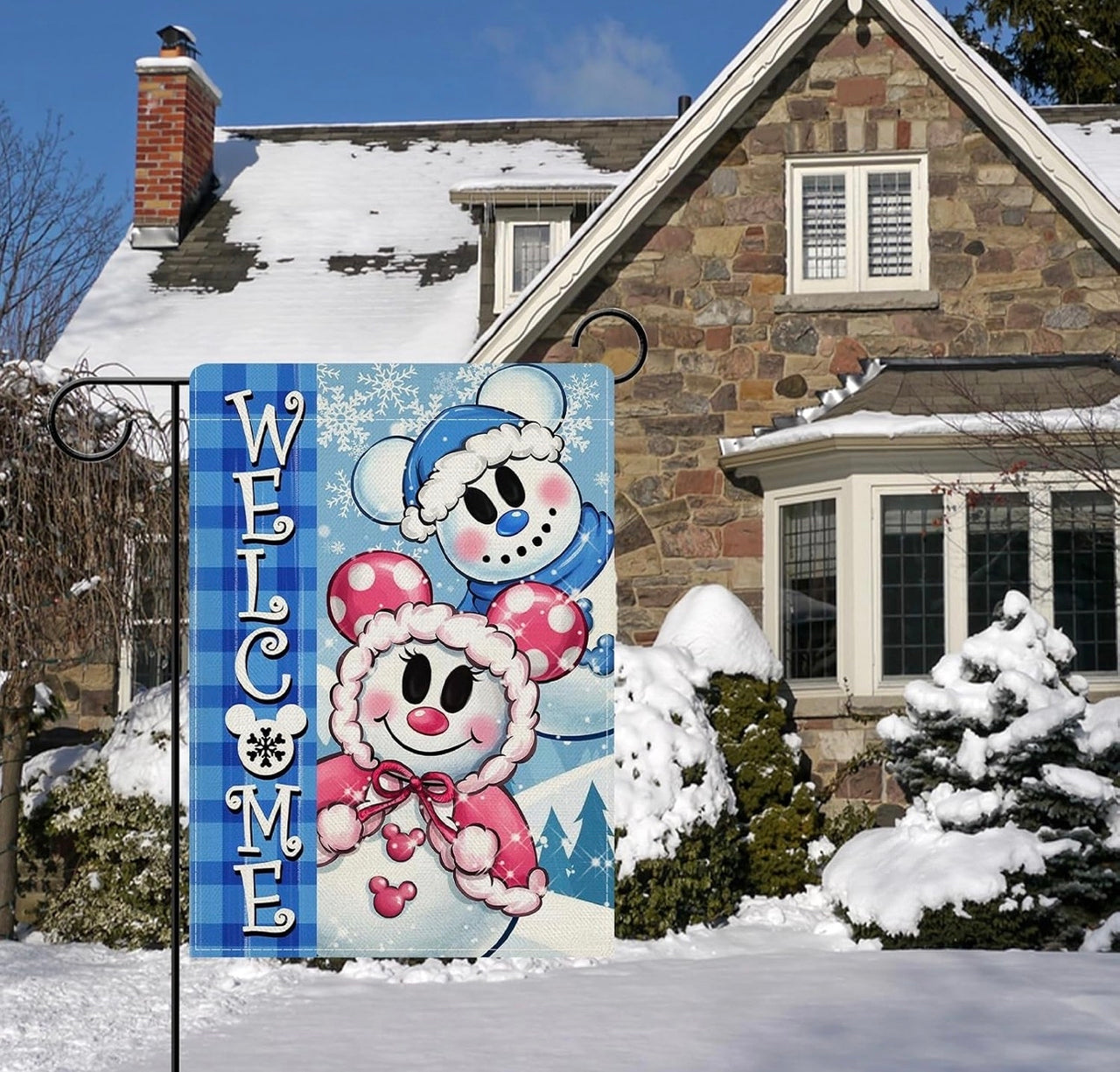 Snowman Garden Banner (Pre-Order)