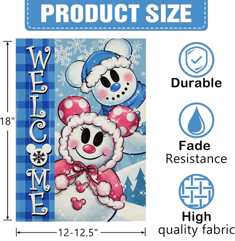 Snowman Garden Banner (Pre-Order)