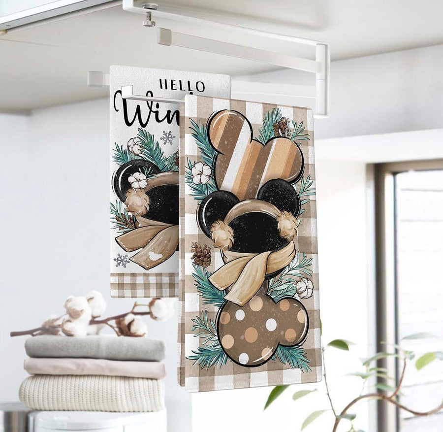 Hello Winter Decorative Kitchen Towel Set (Pre-Order)