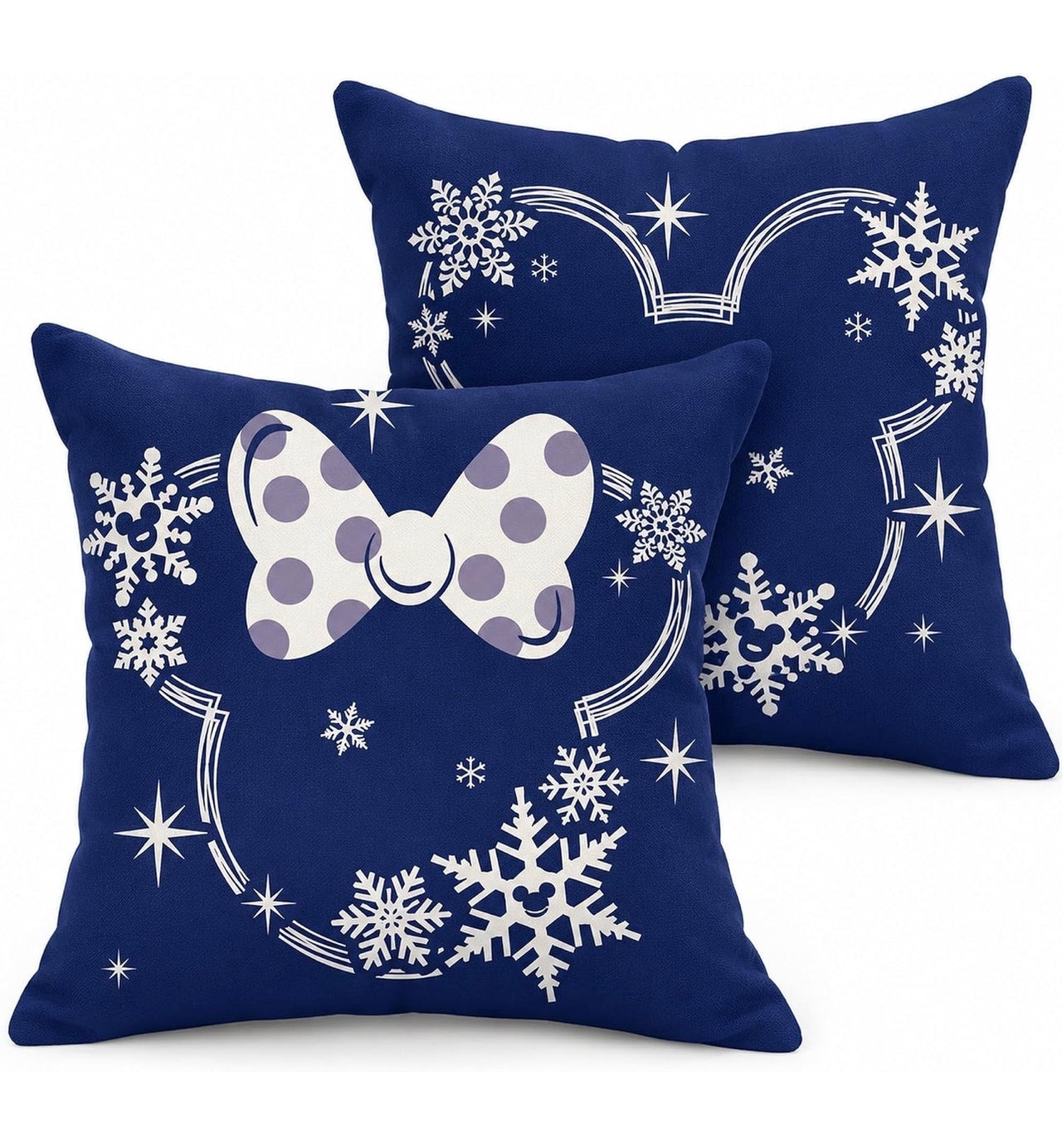 Blue Snowflake Pillow Covers (Pre-Order)