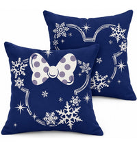 Thumbnail for Blue Snowflake Pillow Covers (Pre-Order)