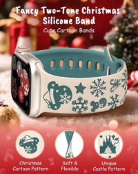 Thumbnail for Blue Holiday Mouse Apple Watch Band (Pre-Order)