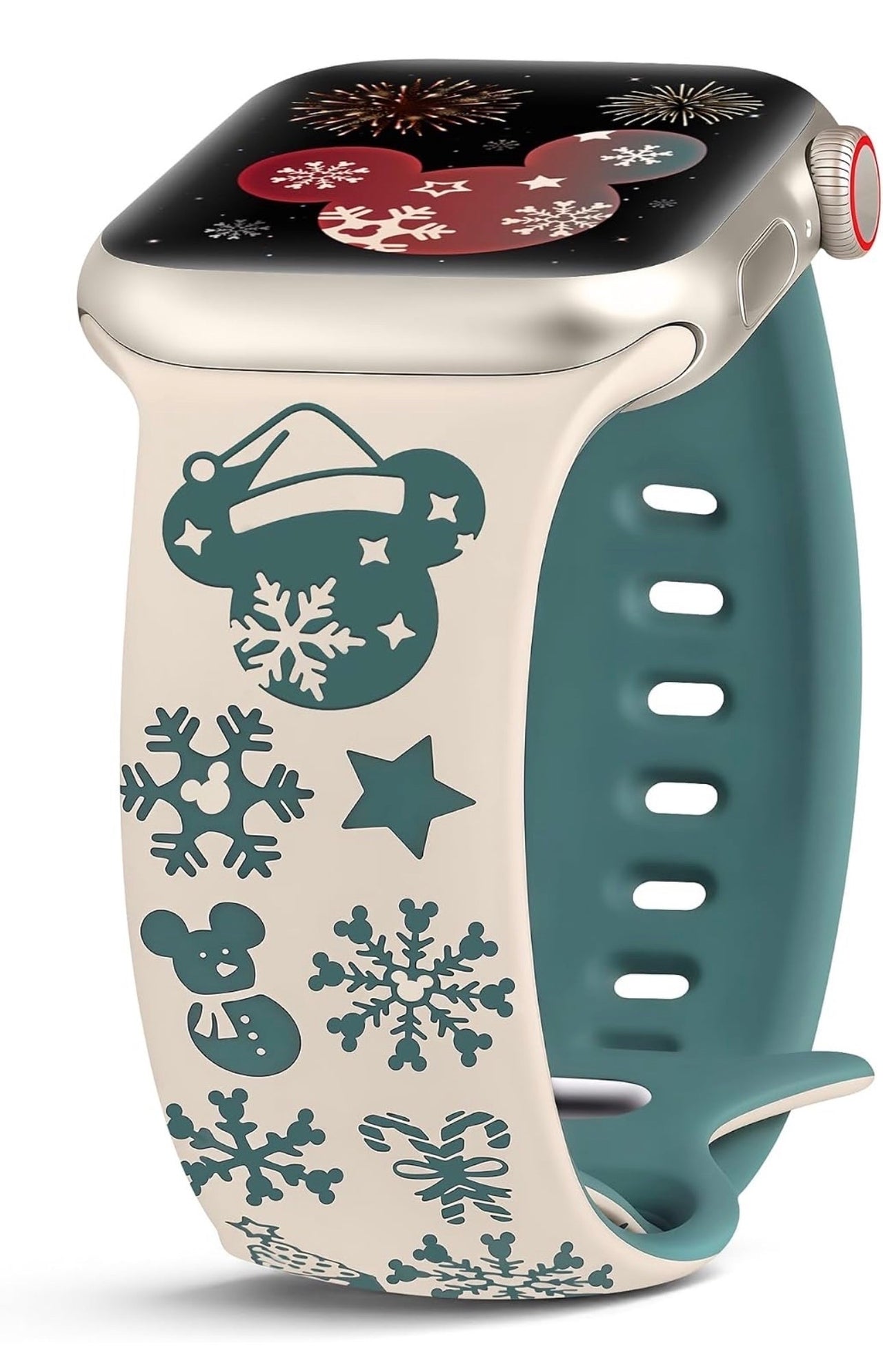 Blue Holiday Mouse Apple Watch Band (Pre-Order)