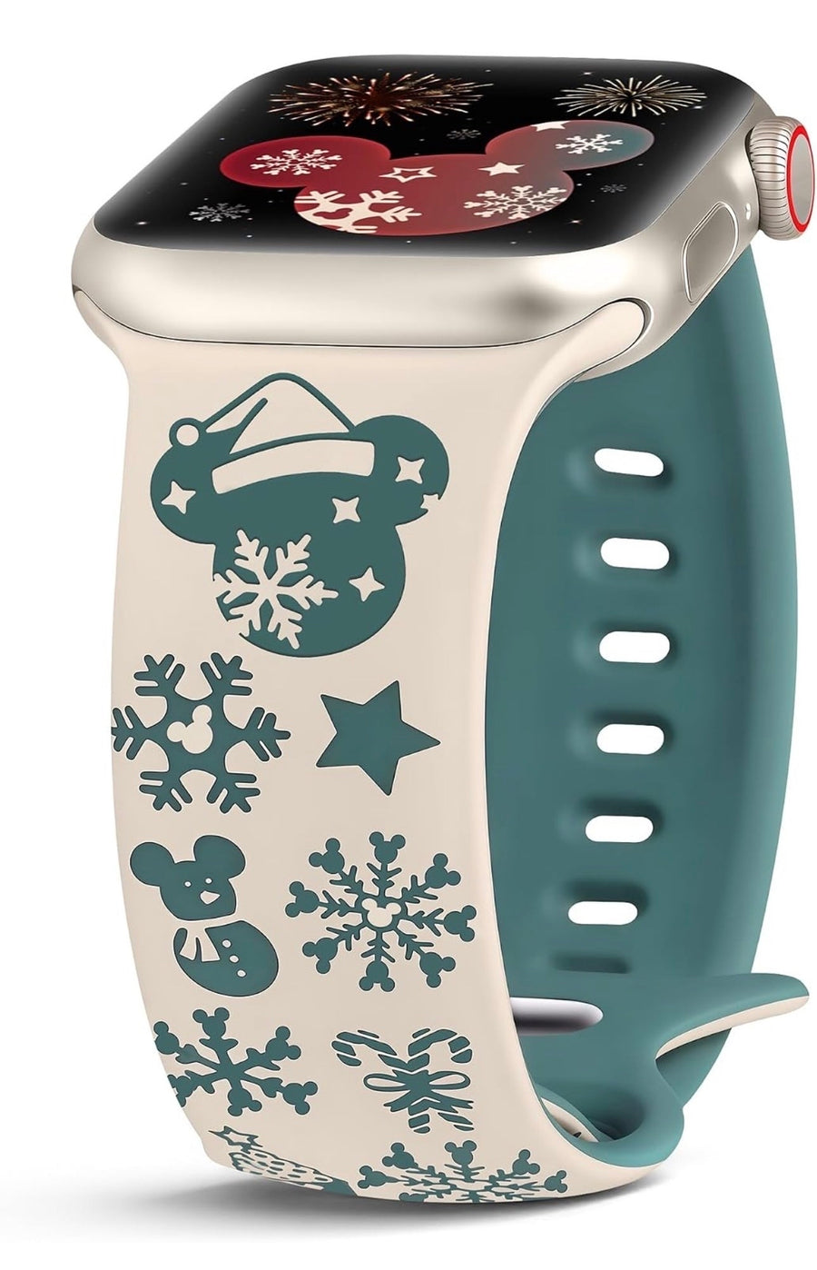 Blue Holiday Mouse Apple Watch Band (Pre-Order)