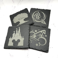 Thumbnail for 4 Parks Landmarks Slate Coasters