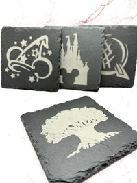 Thumbnail for 4 Parks Landmarks Slate Coasters
