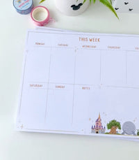 Thumbnail for Weekly 55 Sheet WDW Landmarks Planner