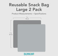 Thumbnail for Large Reusable Snack Bags Everyday is Halloween