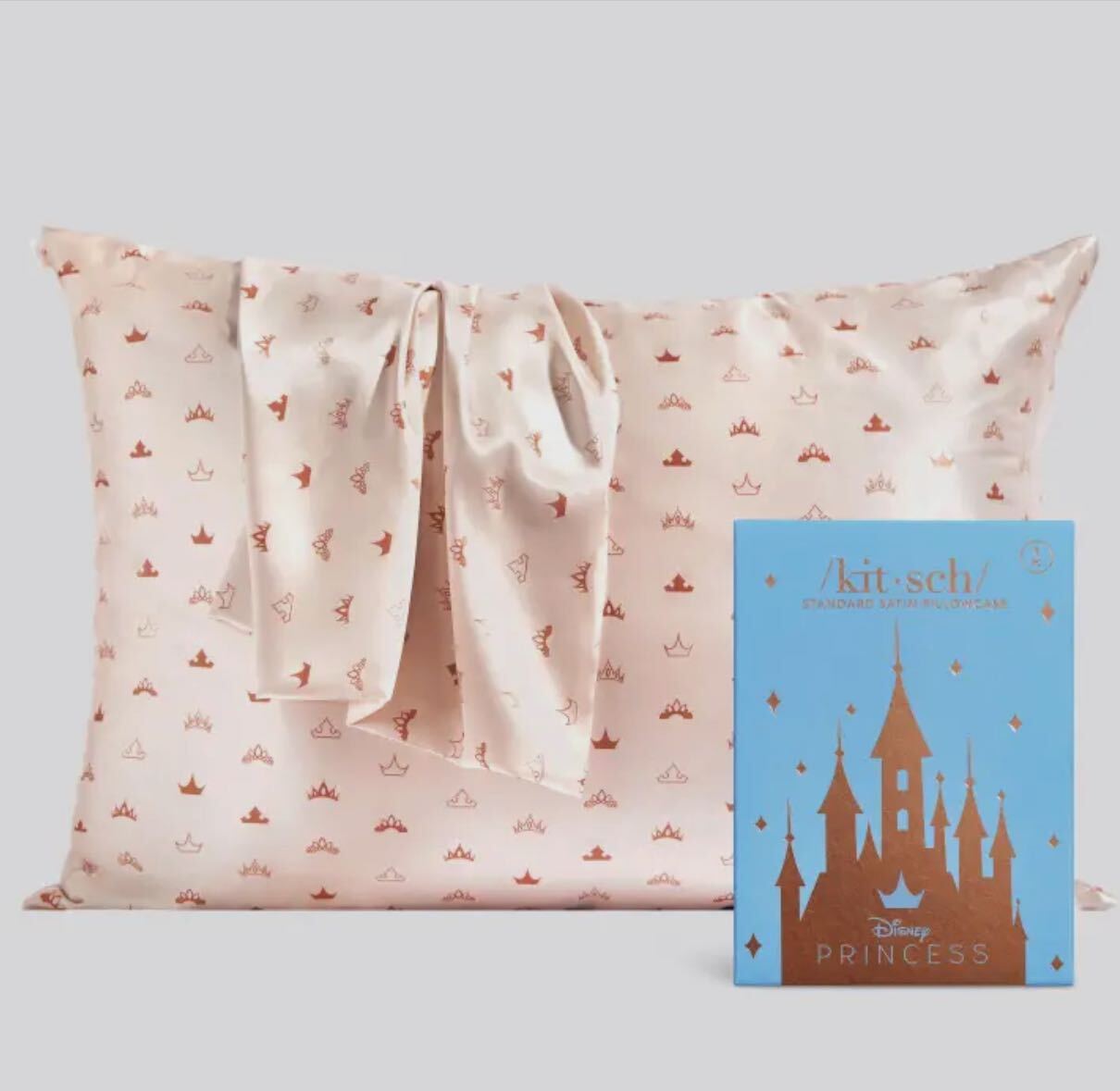 Crown Satin Pillow Case (Pre-order)