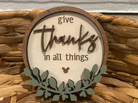 Thumbnail for Set of 4 Thanksgiving Tier Tray Decor