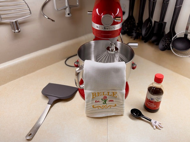 Embroidered Kitchen Towel Set (Pre-Order)