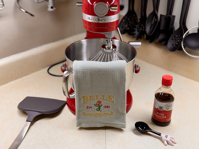 Embroidered Kitchen Towel Set (Pre-Order)