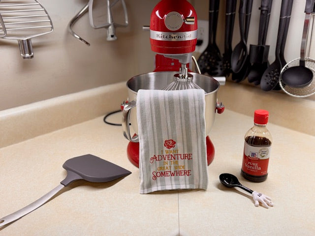 Embroidered Kitchen Towel Set (Pre-Order)