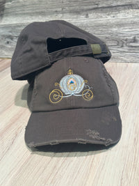 Thumbnail for Grey Regular Embroidered Carriage Hat