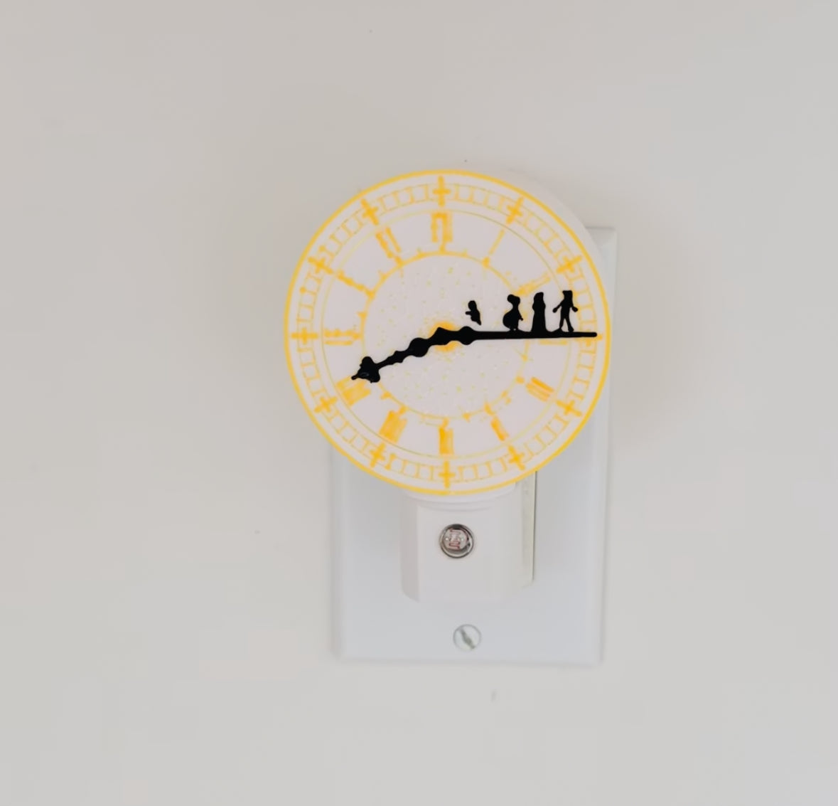 Neverland Clock Nightlight