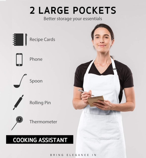 Embroidered Tis The Season Apron (Pre-Order)