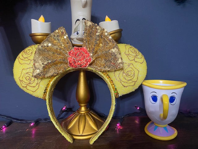 Yellow Enchanted Belle Ears (Pre-Order)