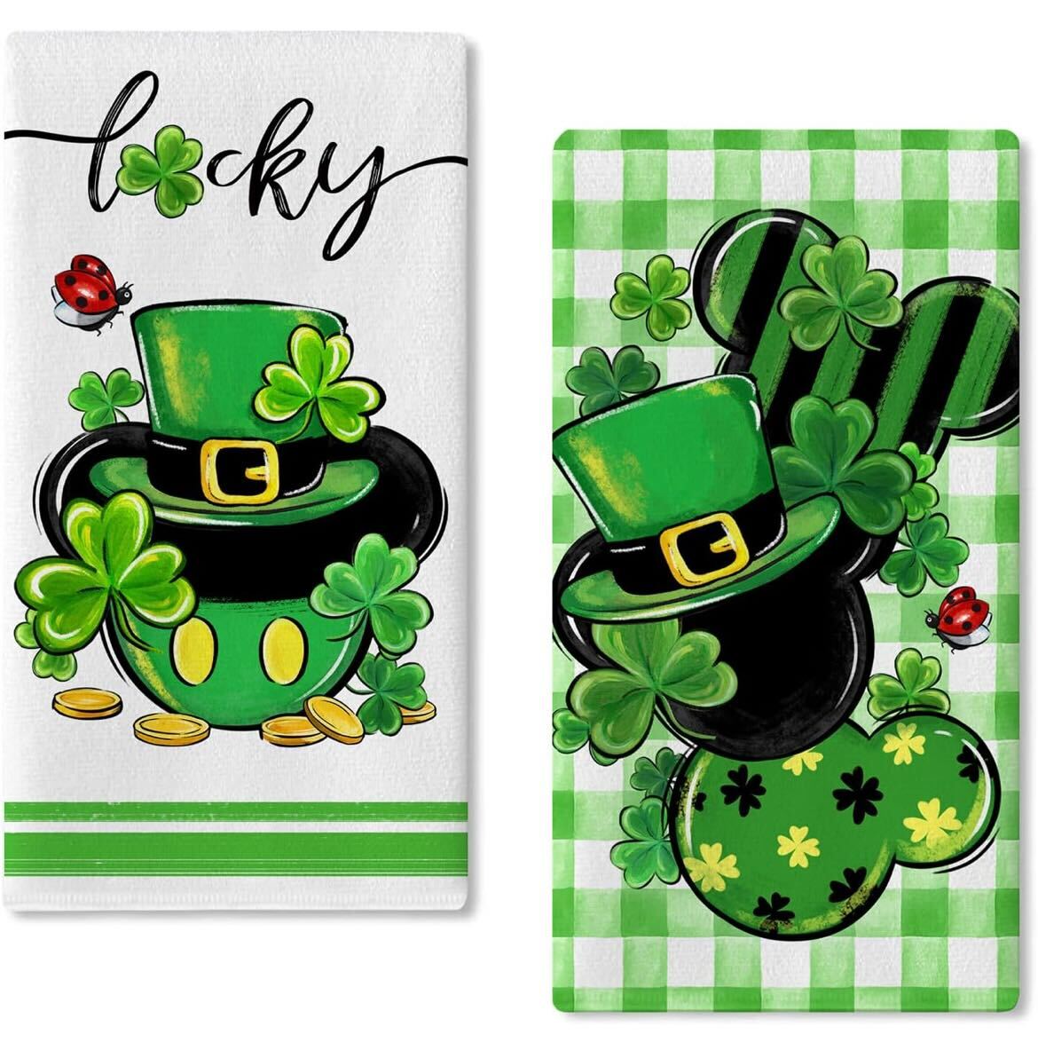 Hand Towels -  Set of 2 Decorative Irish