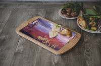 Thumbnail for Glass Top Serving Tray- Frozen