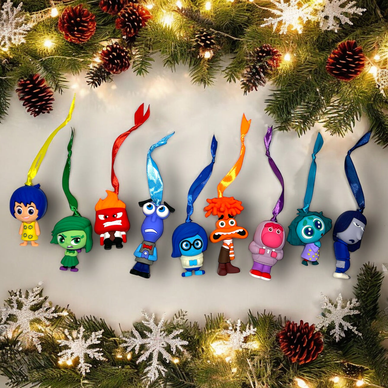 Inside Out  PVC Ornaments (Pre-Order)