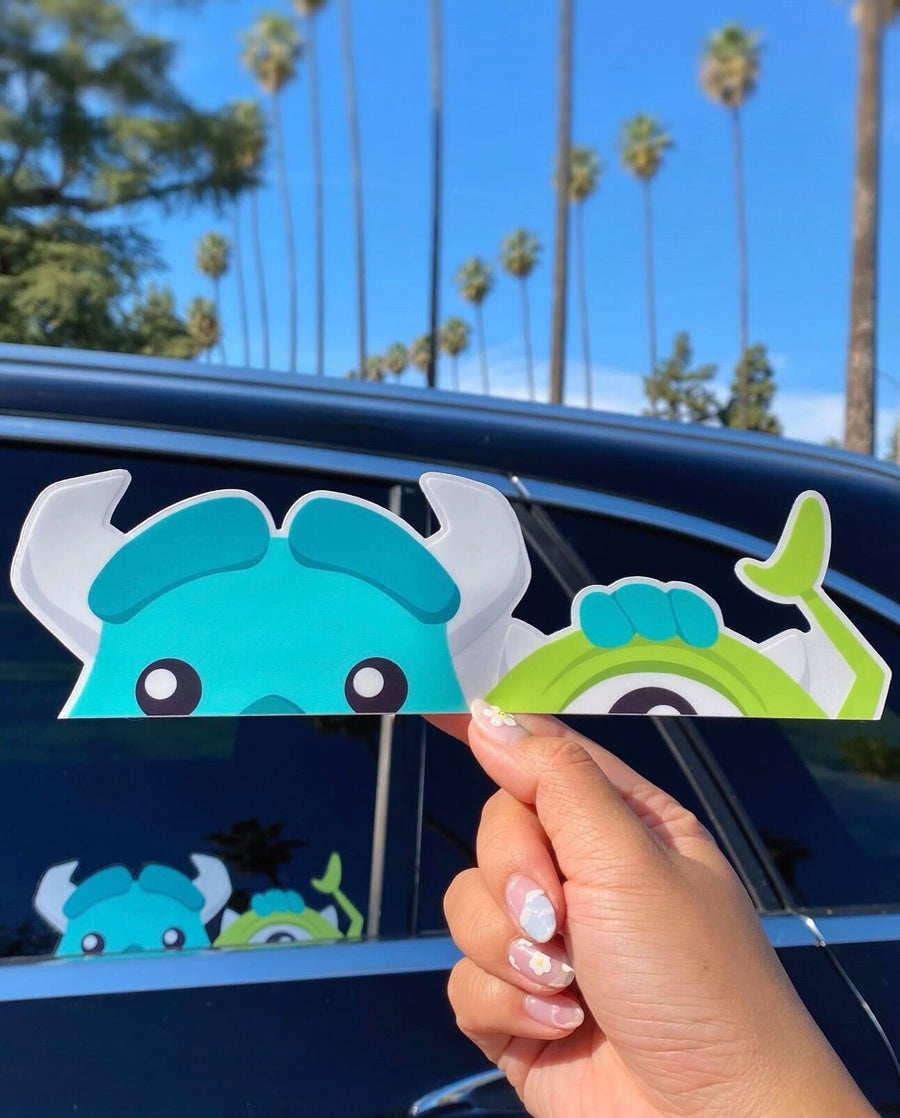 Peeping Monster Sticker Decal