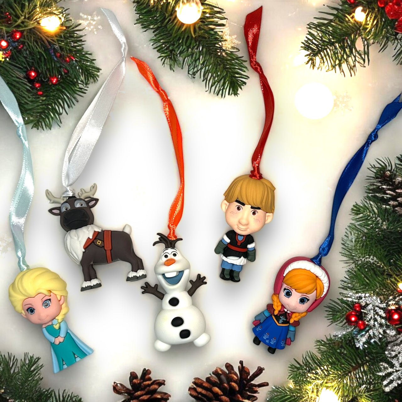 Frozen PVC Ornament Set (Pre-Order)