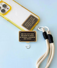 Thumbnail for Here You Leave Today Phone Tether / Charm (Pre-Order)