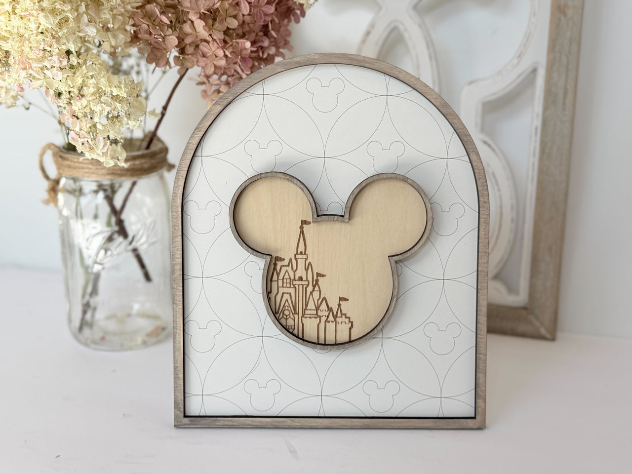 Arched Mouse Castle Subtle Sign (pre-order)
