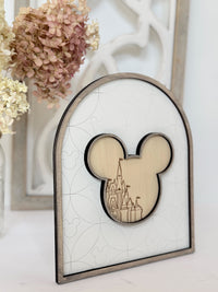Thumbnail for Arched Mouse Castle Subtle Sign (pre-order)
