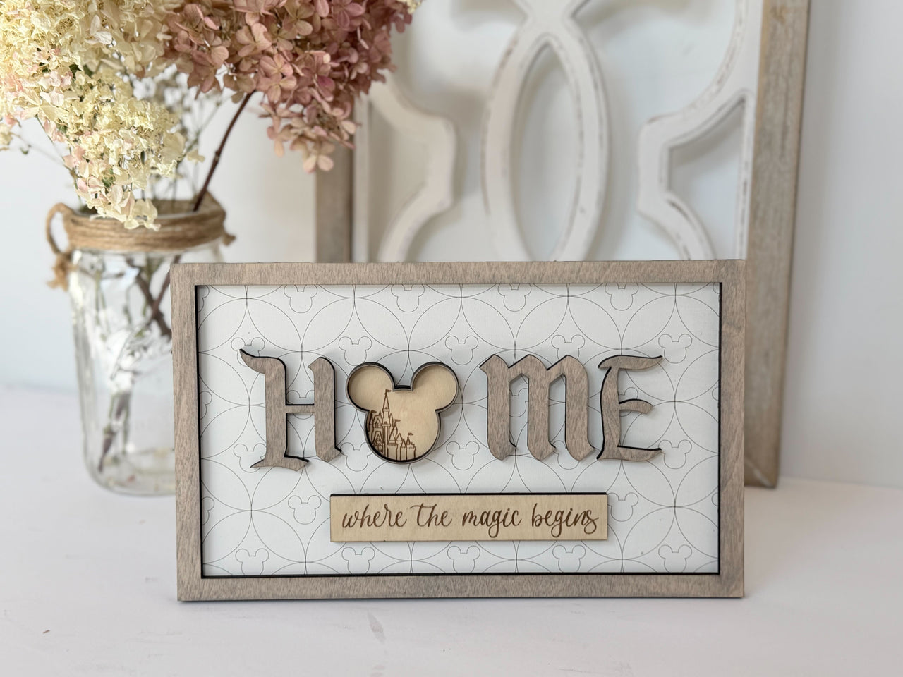 Where Magic Begins Wooden Sign (pre-order)