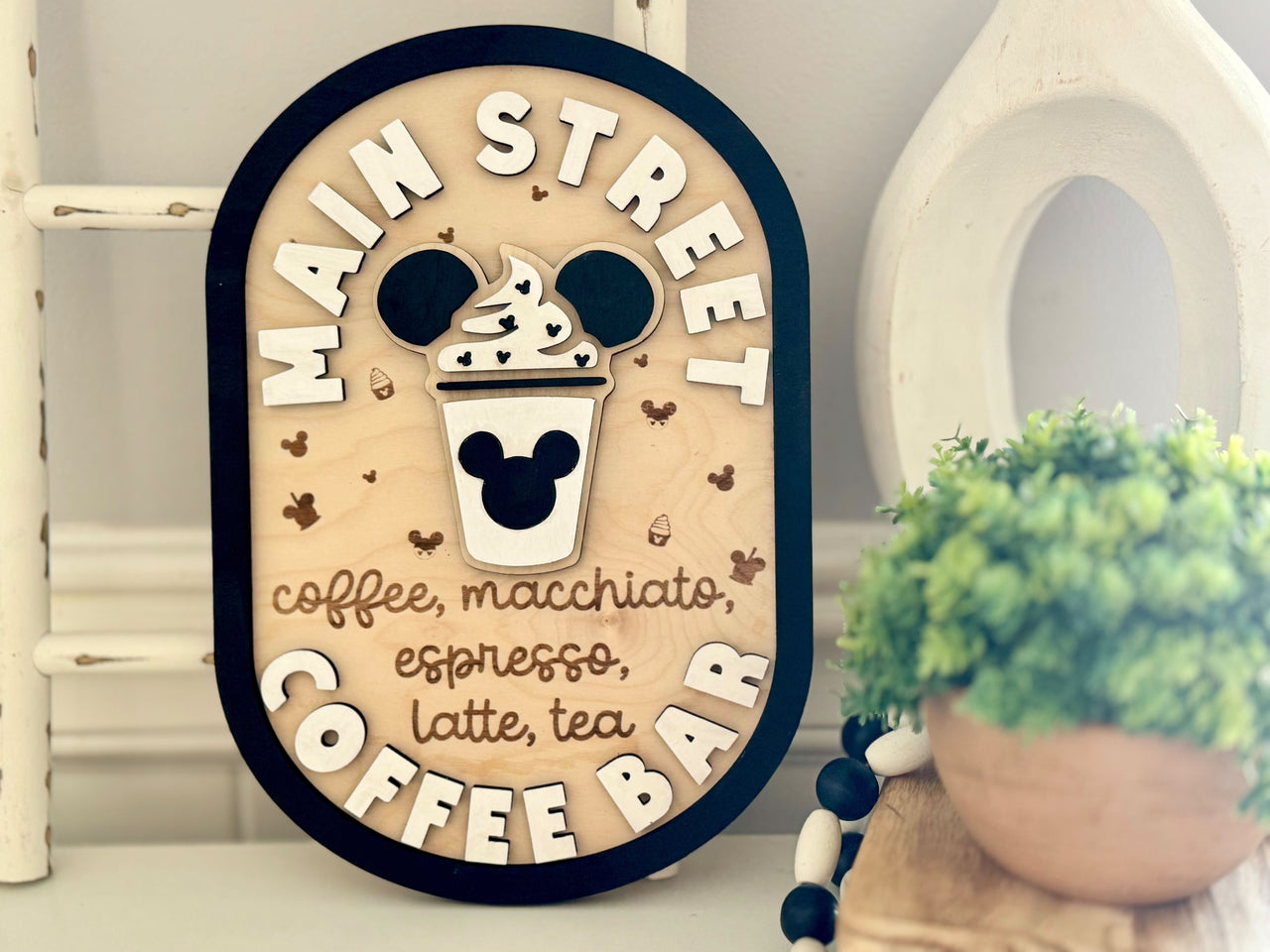 Main Street Coffee Bar Sign