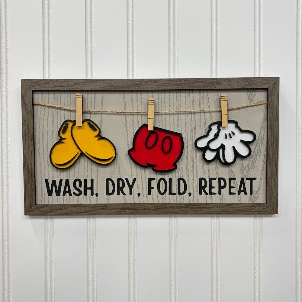 Magical Laundry Sign (Pre-order)