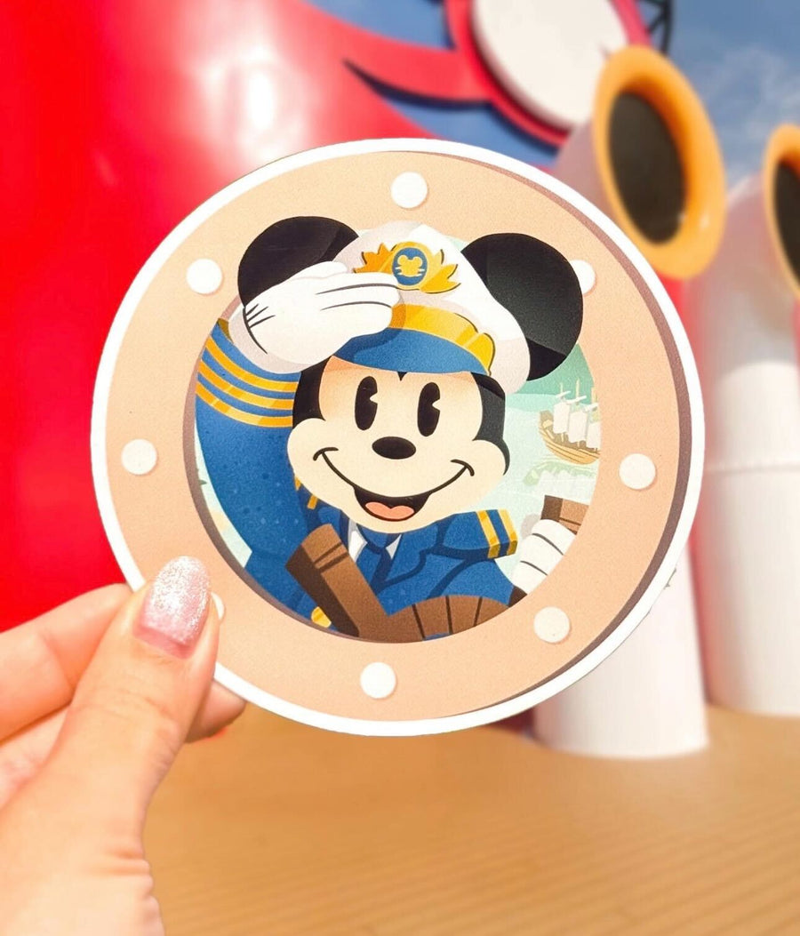 Magical Mouse Porthole Magnet