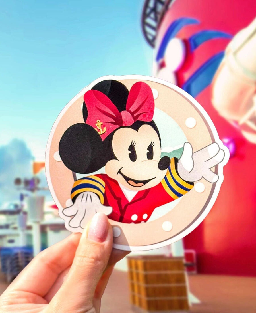 Magical Mouse Porthole Magnet