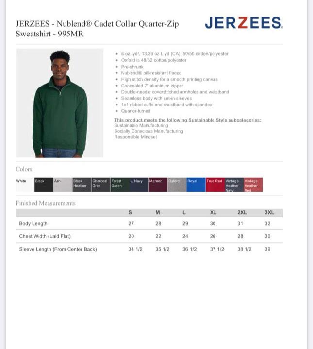 Black Quarter Zip Embroidered Tis The Season  (Pre-Order)
