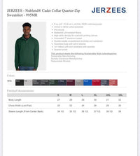 Thumbnail for Black Quarter Zip Embroidered Tis The Season  (Pre-Order)