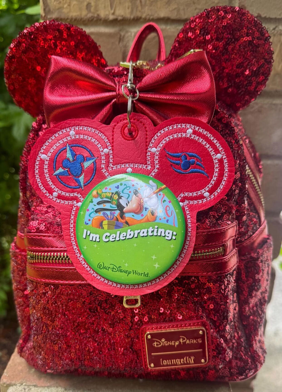 Celebration Button Cruise Keychain