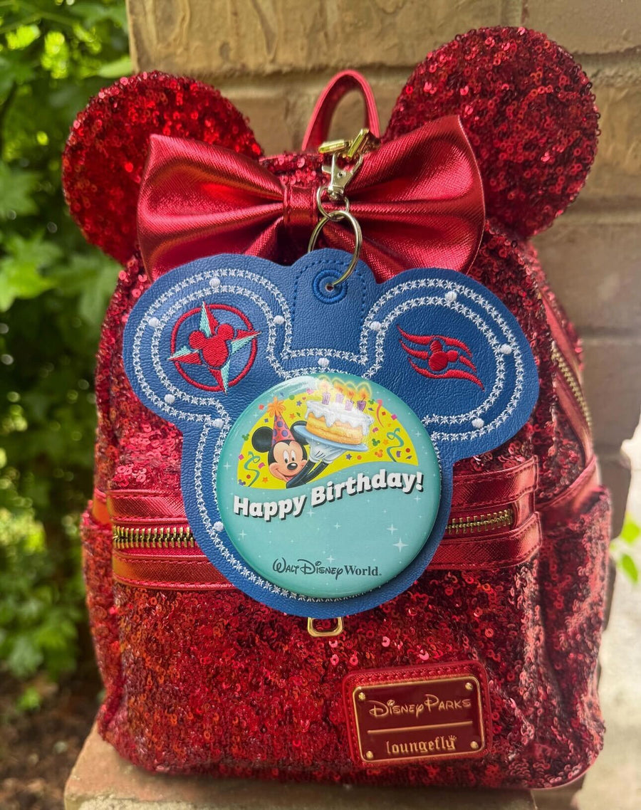 Celebration Button Cruise Keychain