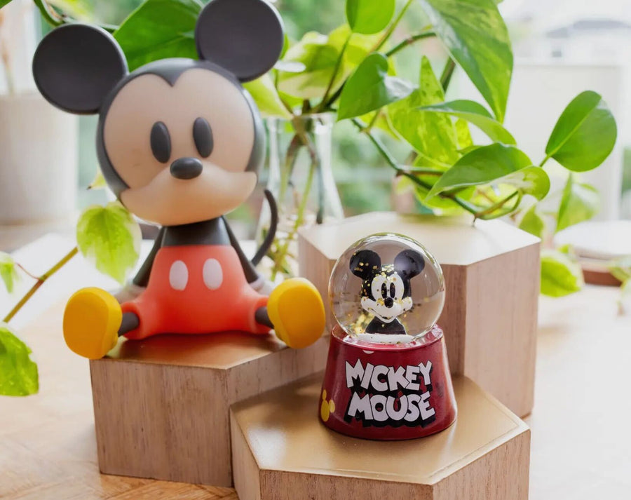6 Inch Light Up Mouse Snow Globe