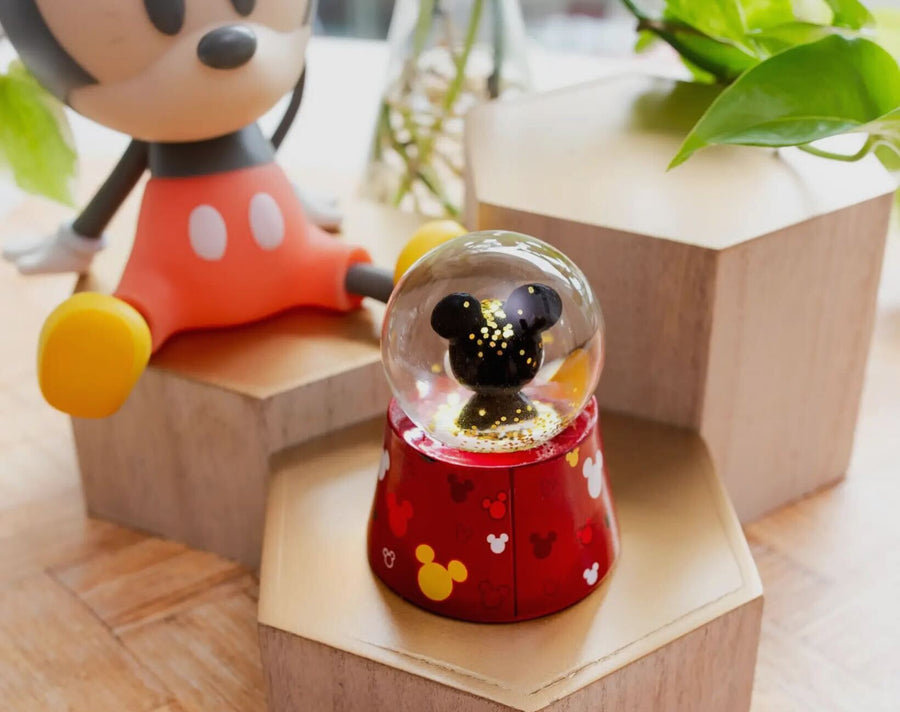 6 Inch Light Up Mouse Snow Globe